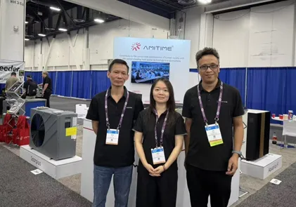 AMITIME Unveils New Pool Heat Pump Products at Pool Spa Patio Expo